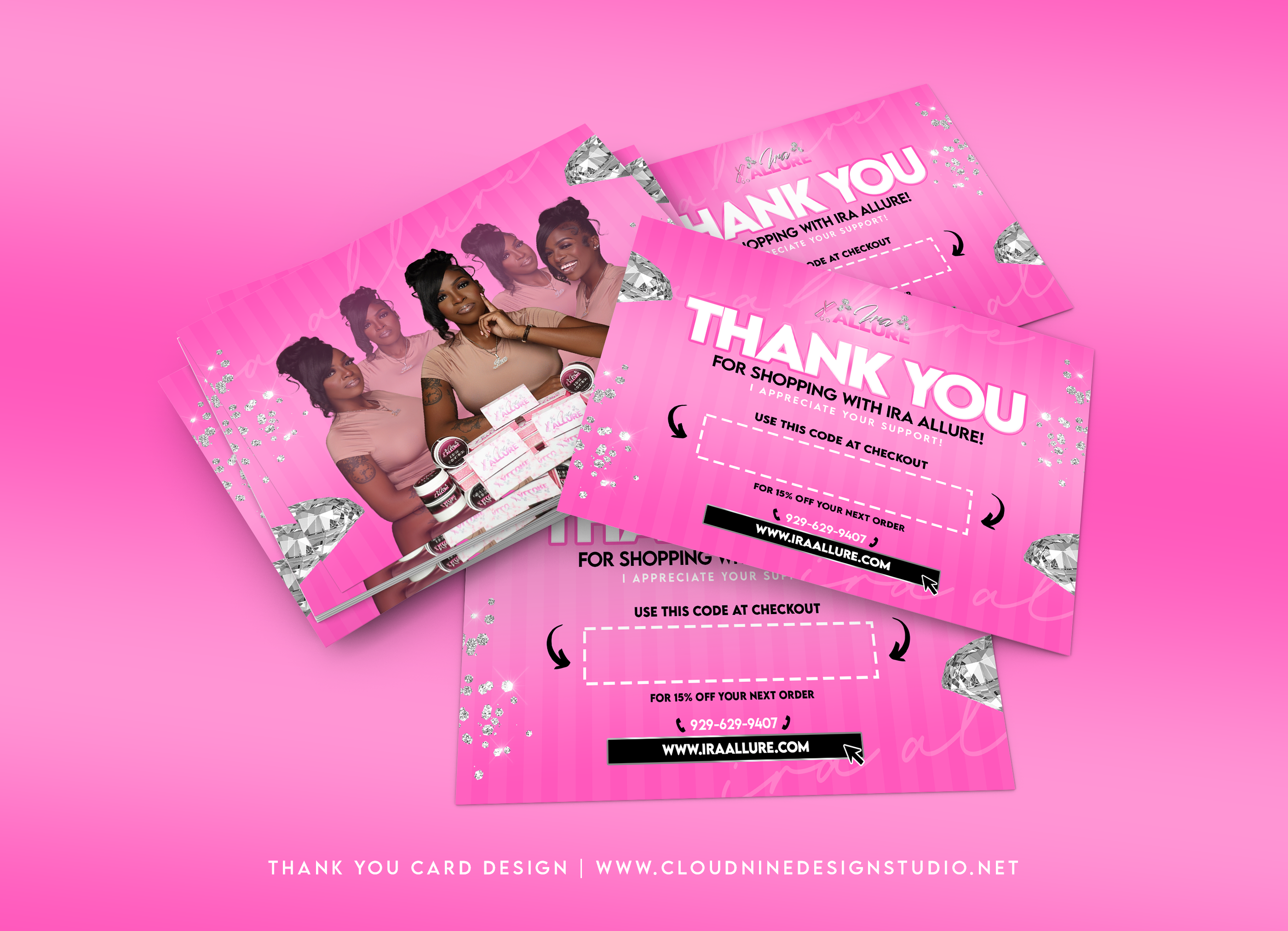 Thank You/Care Card Design